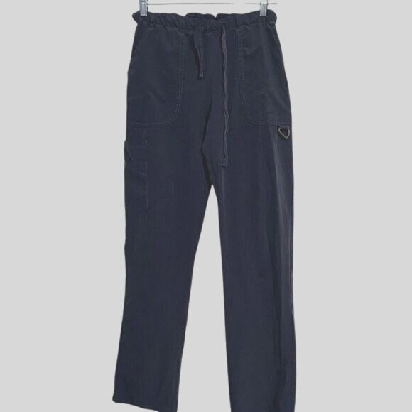 GT Performance Drawstring Waist Cargo Pants XS Navy Blue Lightweight - Picture 1 of 8